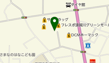 クリーニング レイール フレスポ須賀川グリーンモール店の地図画像