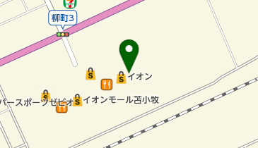 カプリチョーザ イオンモール苫小牧店の地図画像