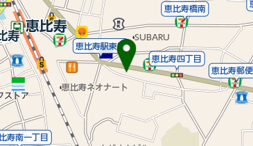 羽根つき焼小籠包 鼎's(ディンズ) 恵比寿本店の地図画像