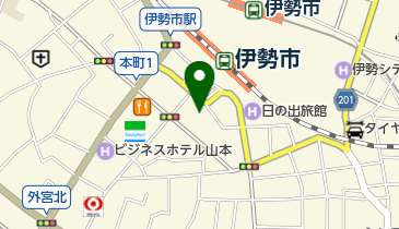 庄や 伊勢市駅前店の地図画像