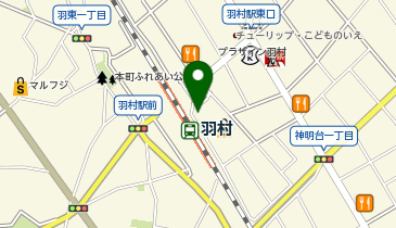 庄や 羽村店の地図画像