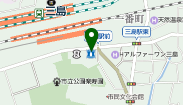 庄や 三島駅前店の地図画像