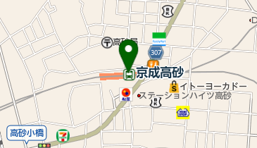 HOKUO 京成高砂店の地図画像
