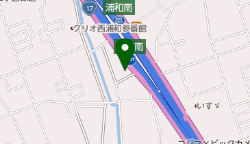 上州屋 浦和店の地図画像