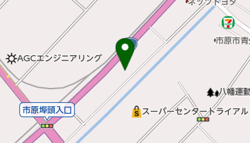 上州屋 市原店の地図画像