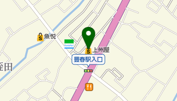 上州屋 春日部店の地図画像