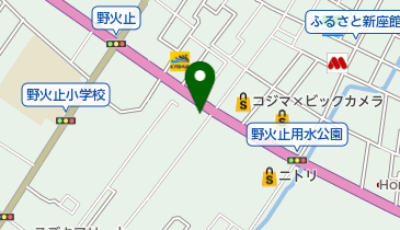 上州屋 新座店の地図画像