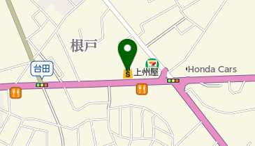 上州屋 我孫子店の地図画像