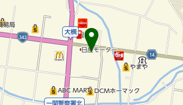 上州屋 一関店の地図画像