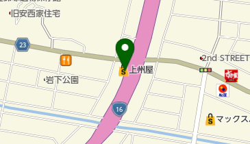 上州屋 木更津店の地図画像