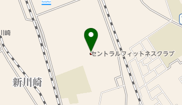 セントラルフィットネスクラブ 新川崎の地図画像