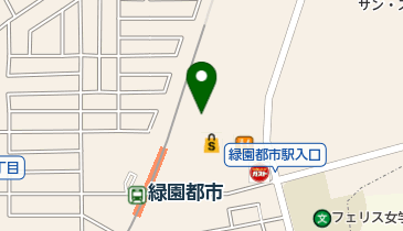 セントラルフィットネスクラブ 緑園都市の地図画像