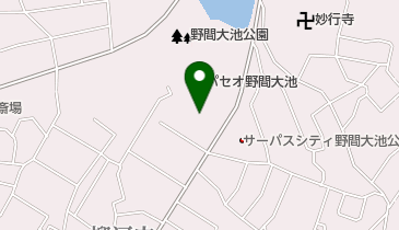 セントラルウェルネスクラブ 野間大池の地図画像