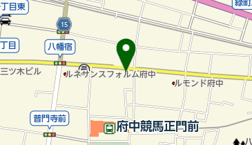 セントラルフィットネスクラブ 府中の地図画像