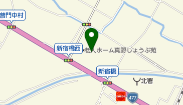 真野しょうぶ苑の地図画像