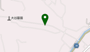 大谷墓地の地図画像