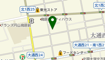 十勝豆花 本店の地図画像