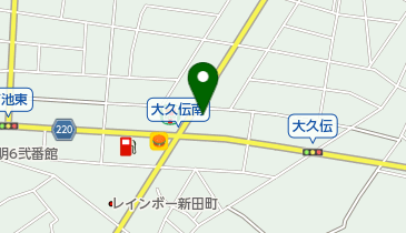 おたからや 大久伝町店の地図画像