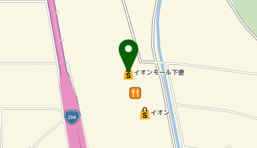 ヘアカラー専門店CASA COLOR(カーサカラー) イオンモール下妻店の地図画像