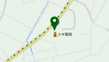 スギ薬局 川辺店の地図画像