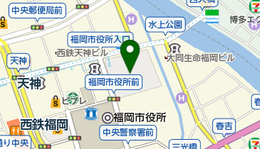 Gaba(ガバ)マンツーマン英会話 福岡天神ラーニングスタジオの地図画像