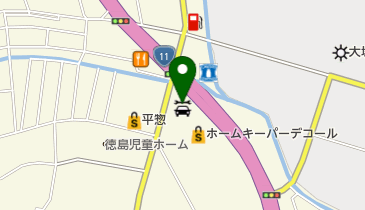 ドラッグストア チャーリー 川内店の地図画像