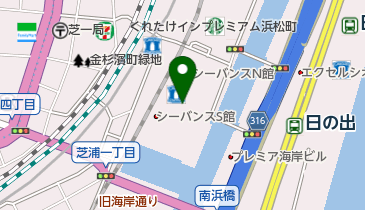 ココカラファイン 芝浦店の地図画像
