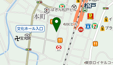 ココカラファイン 松戸駅前店の地図画像