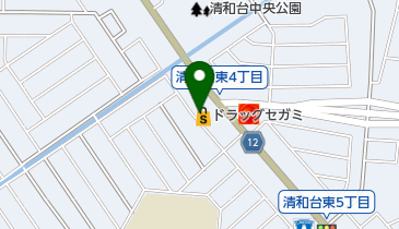 ドラッグセガミ 清和台店の地図画像