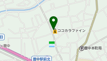 ココカラファイン 豊中本町店の地図画像