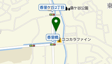 ココカラファイン 香里ケ丘店の地図画像