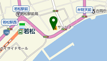 ココカラファイン 若松店の地図画像