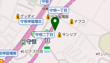 ココカラファイン もりつね店の地図画像