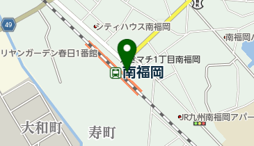 セガミ薬局 南福岡駅店の地図画像