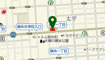 ワンズレンタカー 本所店の地図画像
