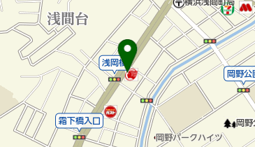 ワンズレンタカー 横浜西口店の地図画像