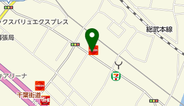 ワンズレンタカー JR幕張駅前店の地図画像