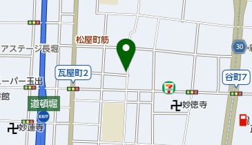 ワンズレンタカー 谷町6丁目店の地図画像