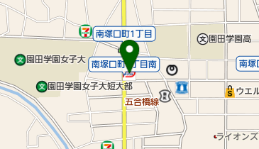 ワンズレンタカー 阪急塚口駅店の地図画像