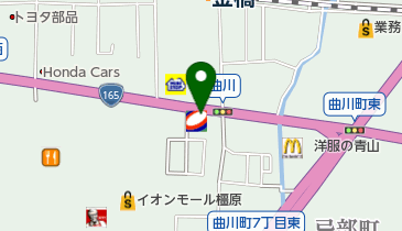 ワンズレンタカー 橿原曲川店の地図画像