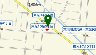 ワンズレンタカー 旭川共栄店の地図画像