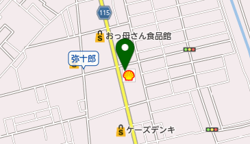 ワンズレンタカー 北越谷店の地図画像