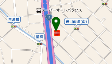 ワンズレンタカー 戸田笹目店の地図画像