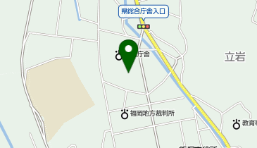 福岡県嘉穂・鞍手保健福祉環境事務所の地図画像