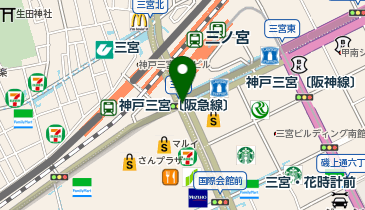 shop in(ショップ イン) さんちか店の地図画像