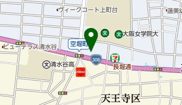アトムプリント 清水谷店の地図画像