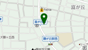 デニーズ 名古屋藤が丘店の地図画像