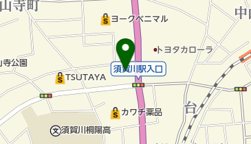 焼肉きんぐ 須賀川店の地図画像