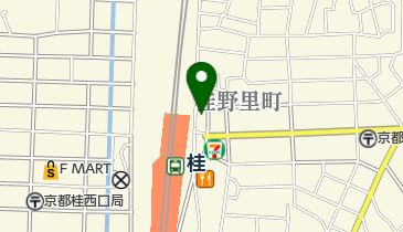 ナイスネイル 桂店の地図画像