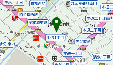 アートネイチャー 呉店の地図画像